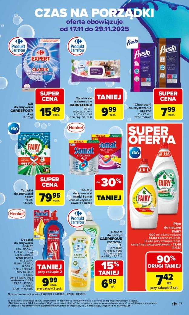 Gazetka promocyjna Carrefour str. 47
