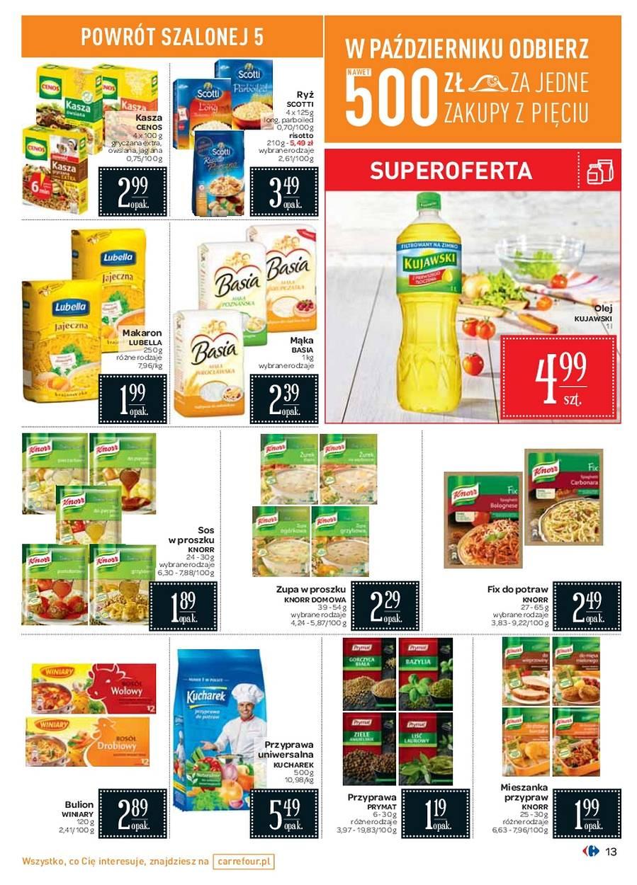 Gazetka promocyjna Carrefour str. 13