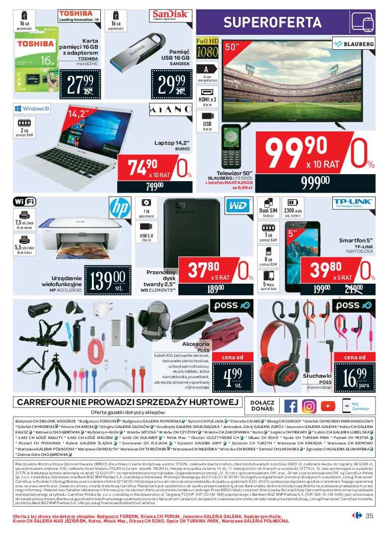 Gazetka promocyjna Carrefour str. 35