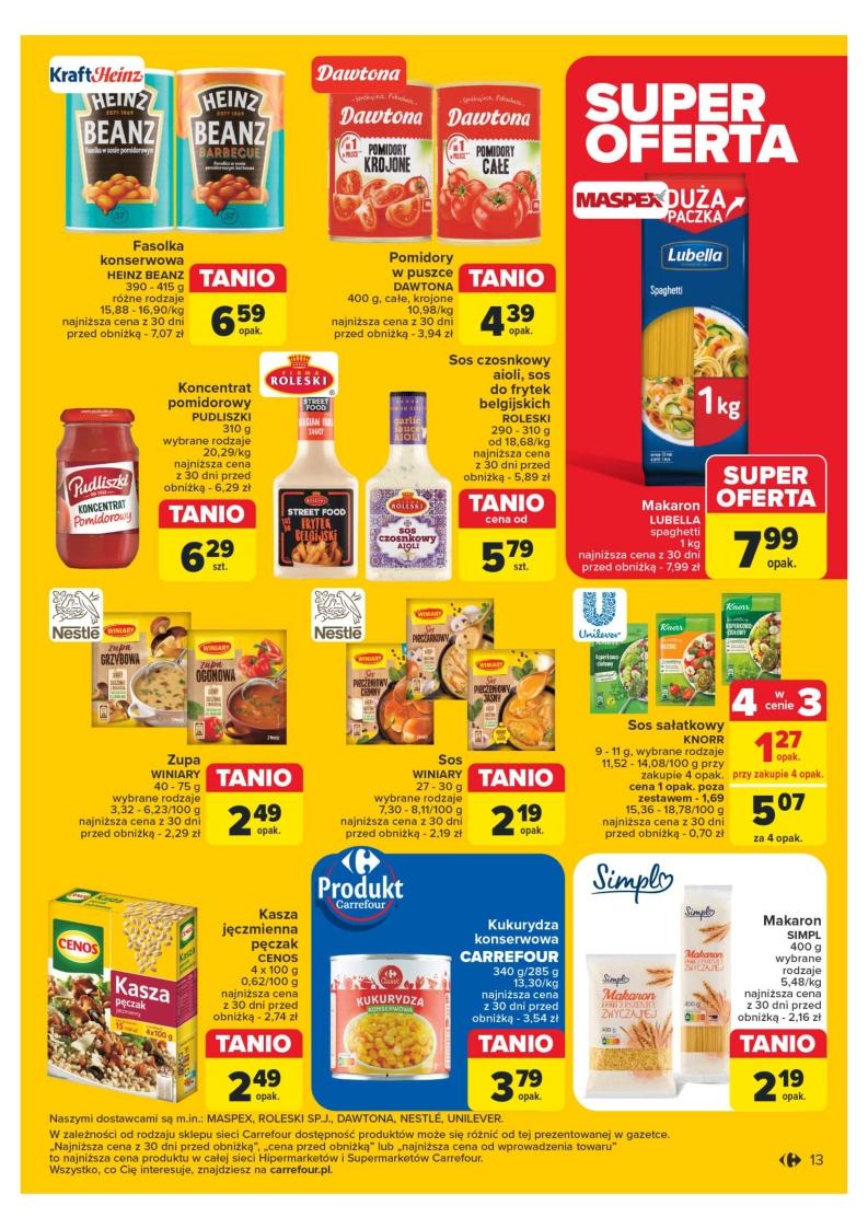 Gazetka promocyjna Carrefour str. 13