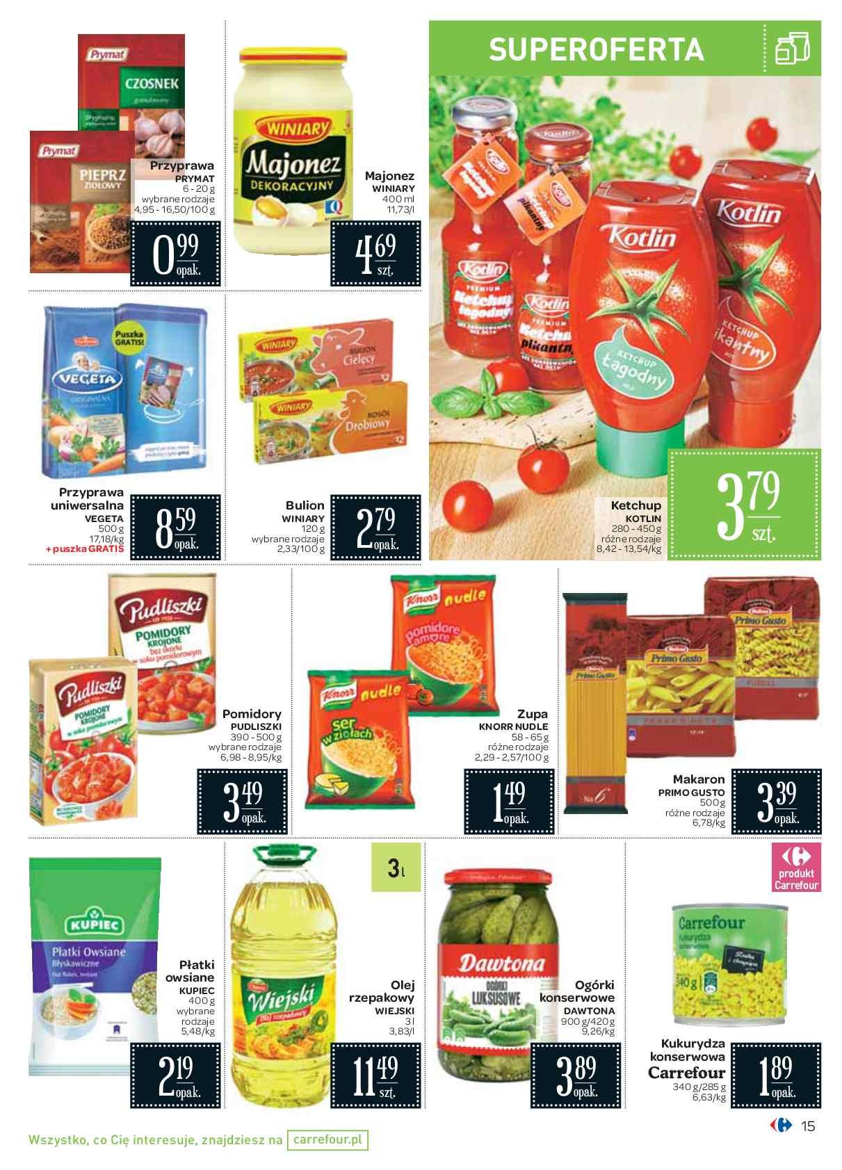 Gazetka promocyjna Carrefour str. 15