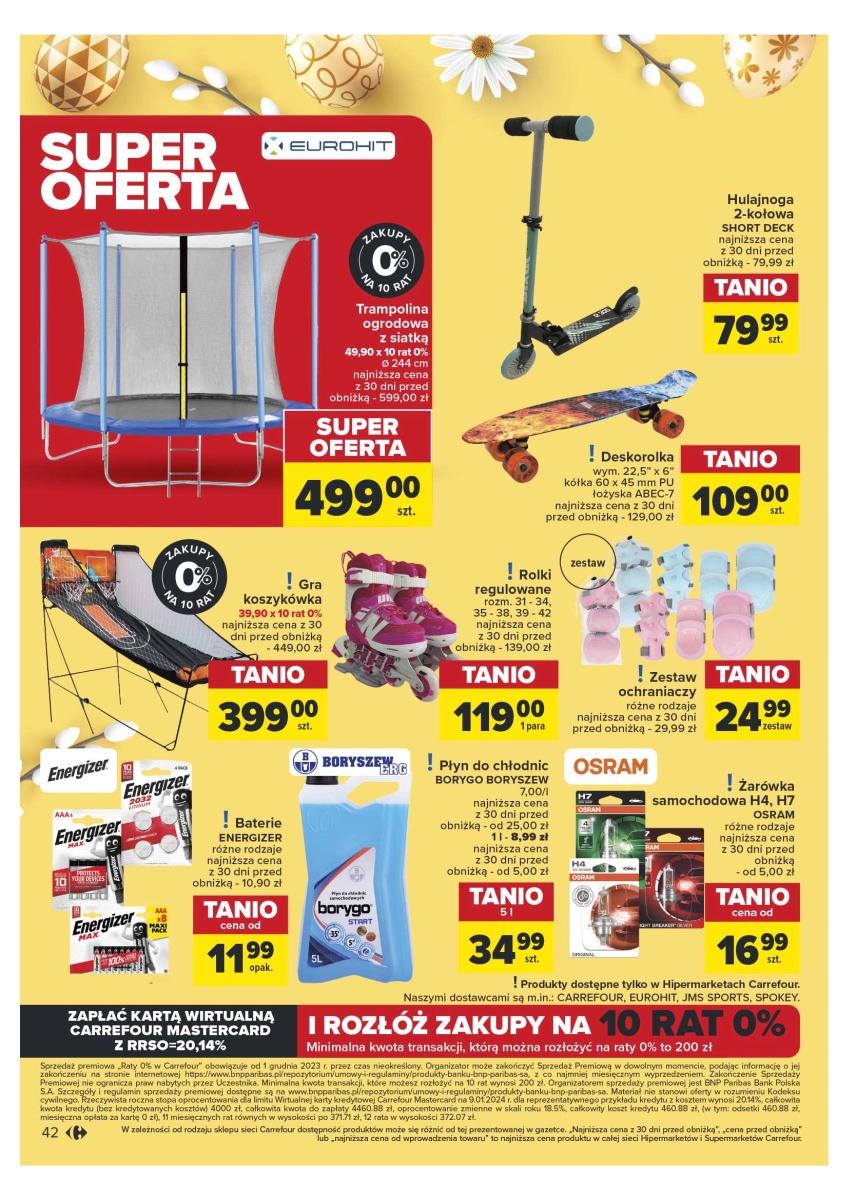 Gazetka promocyjna Carrefour str. 42