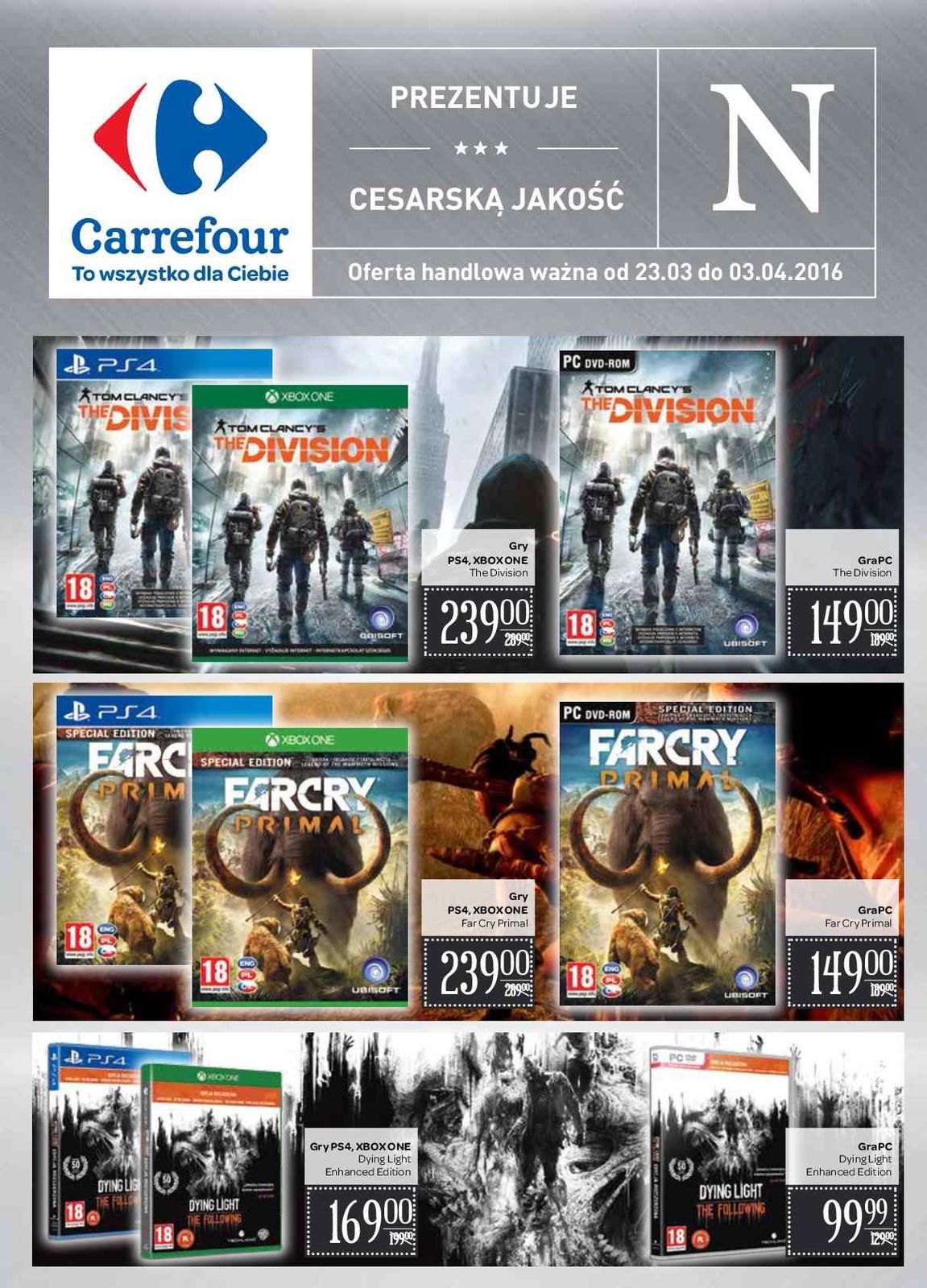 Gazetka promocyjna Carrefour str. 1