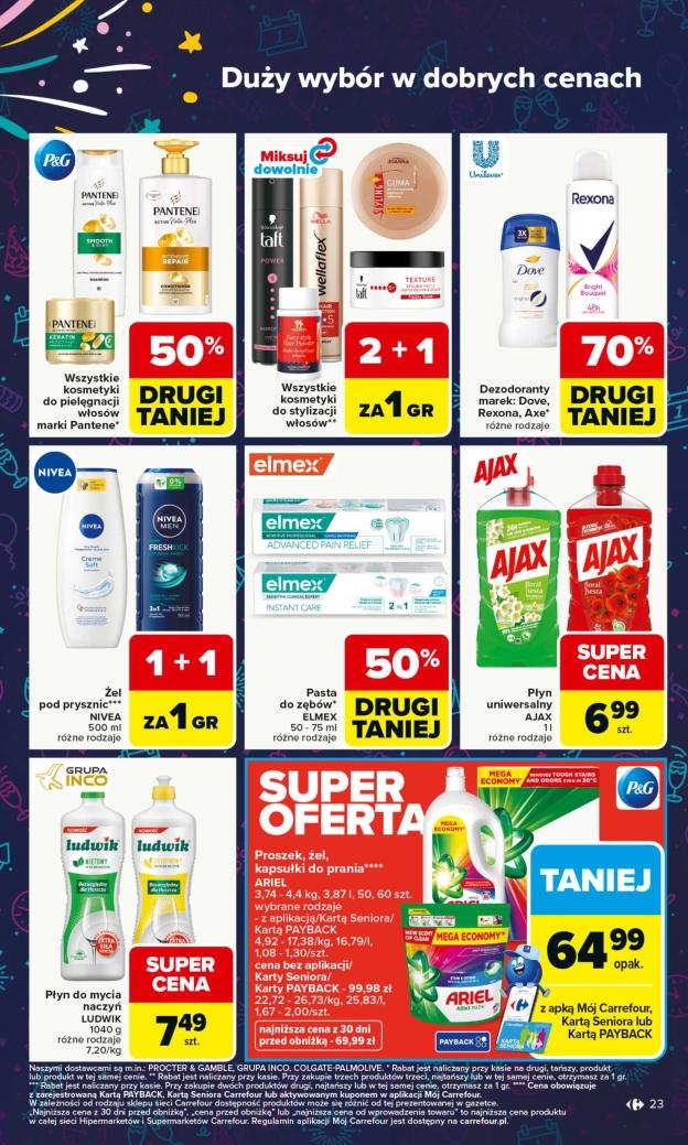 Gazetka promocyjna Carrefour str. 23