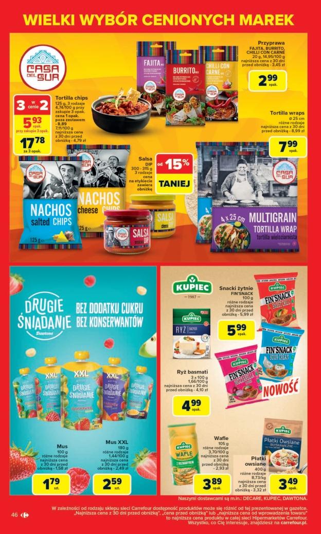 Gazetka promocyjna Carrefour str. 46