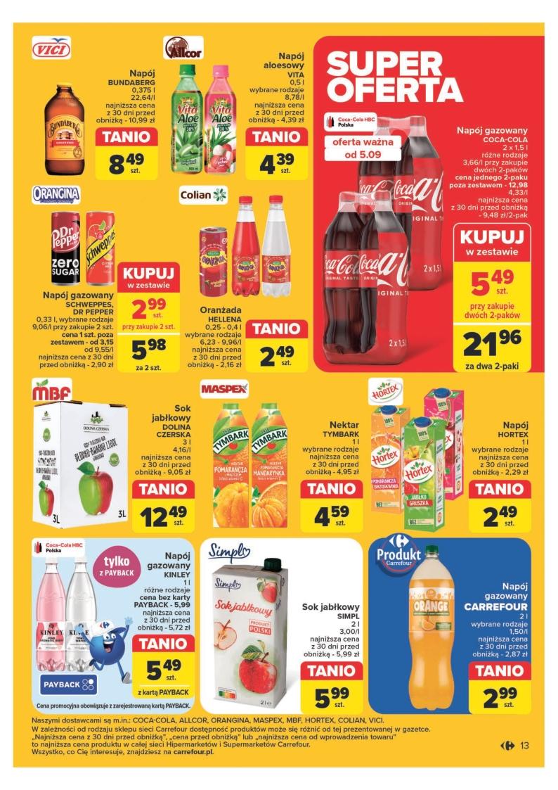 Gazetka promocyjna Carrefour str. 13