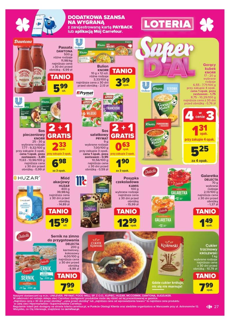 Gazetka promocyjna Carrefour str. 27