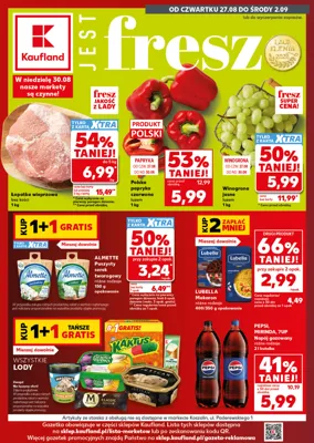 Kaufland gazetka - od 27/08/2026 do 02/09/2026